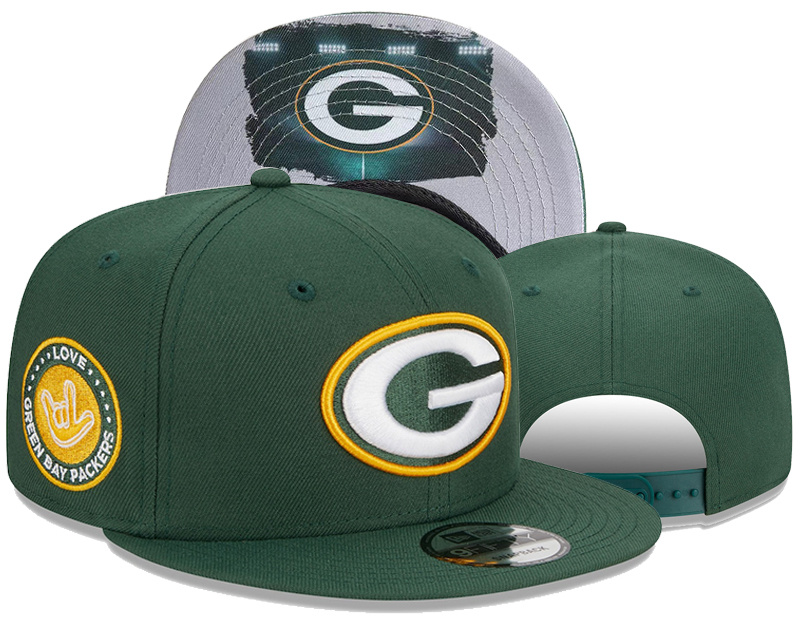 Green Bay Packers Stitched Snapback Hats 0169